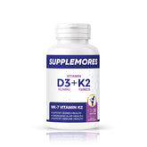 Supplemores Vitamin D3 10,000 IU + K2 100 mcg (30 Softgels)
