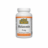 Natural Factors Melatonin 3mg Tablets 90s