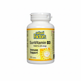 Natural Factors Sun Vitamin D3 1000IU Or 25mcg Tablets 90s