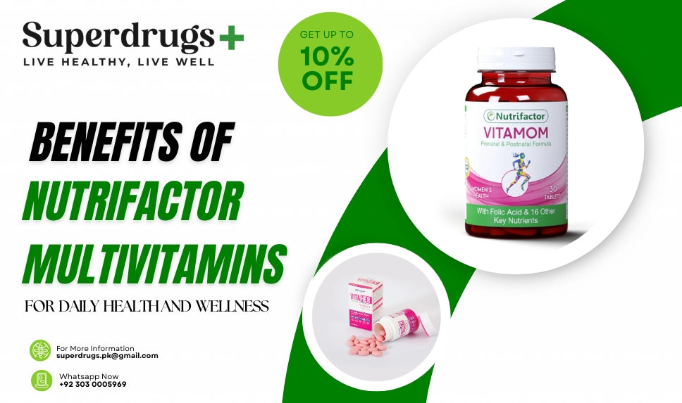 Benefits of NutriFactor Multivitamins for Everyday Health & Wellness