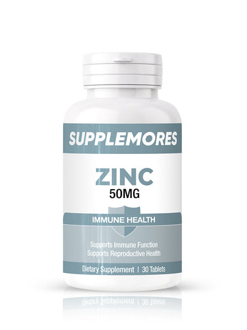 Zinc 50mg (30 Tablets)