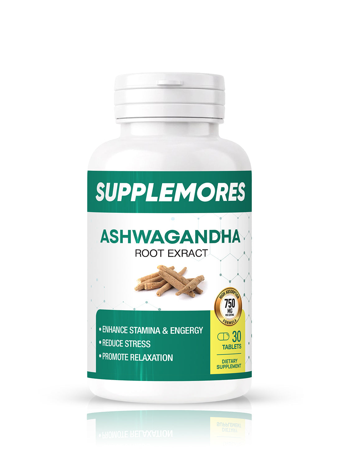 Ashwagandha Root Extract 750mg (30 Tablets)