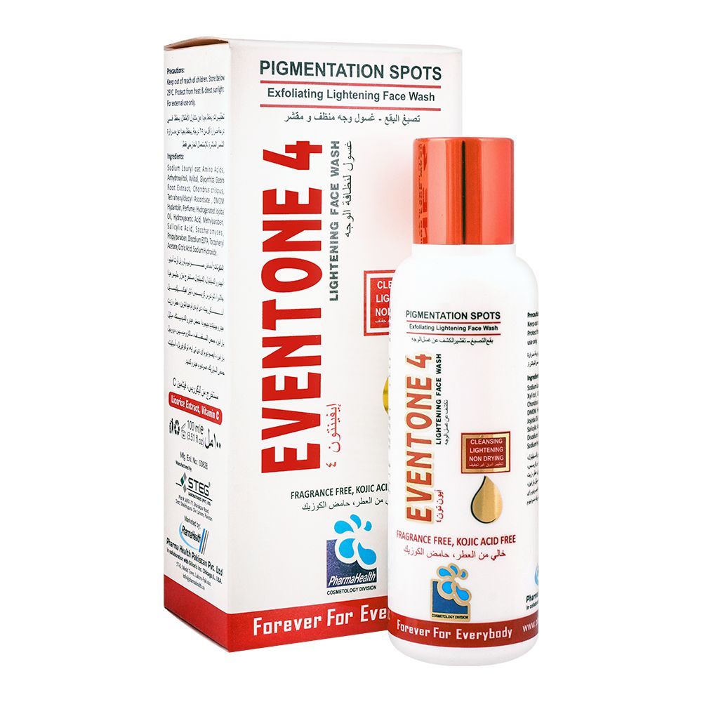 PharmaHealth Eventone 4 Lightening Face Wash 100mL