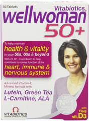 Vitabiotics Wellwoman 50 + Tablets 30s