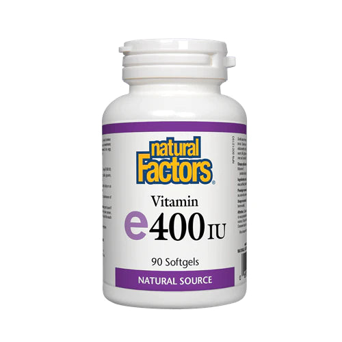 Natural Factors Vitamin E 400IU Softgels 90s