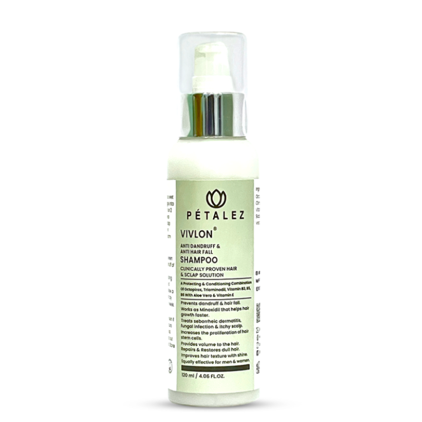 Petalez Vivlon Anti Dandruff & Anti Hair Fall Shampoo