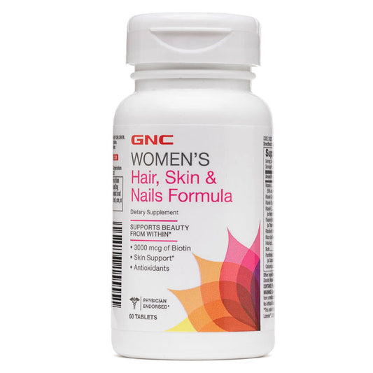 Gnc Womens Hair, Skin & Nail Formula Tablets 120s