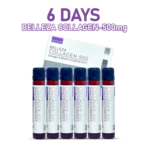 Petalez Belleza Shots (Collagen + Biotin) Pack of 6 Shots - 30mL