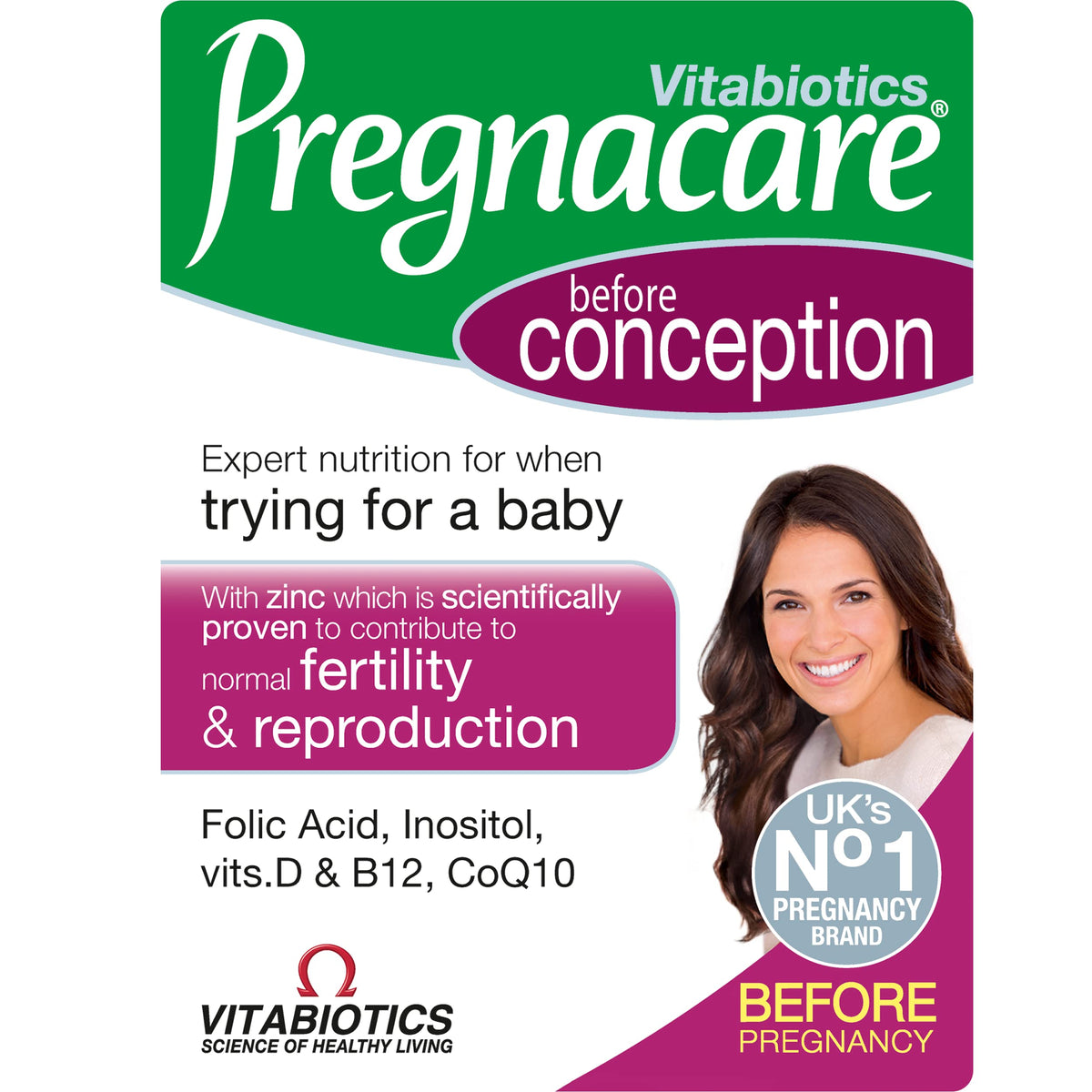 Vitabiotics Pregnacare Conception Tablets 30s