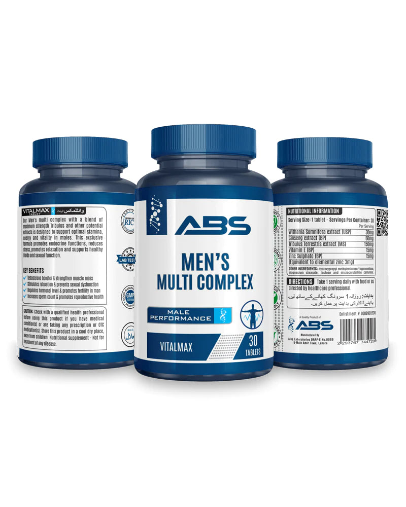 ABS Men's Multi Complex Tablets 30s