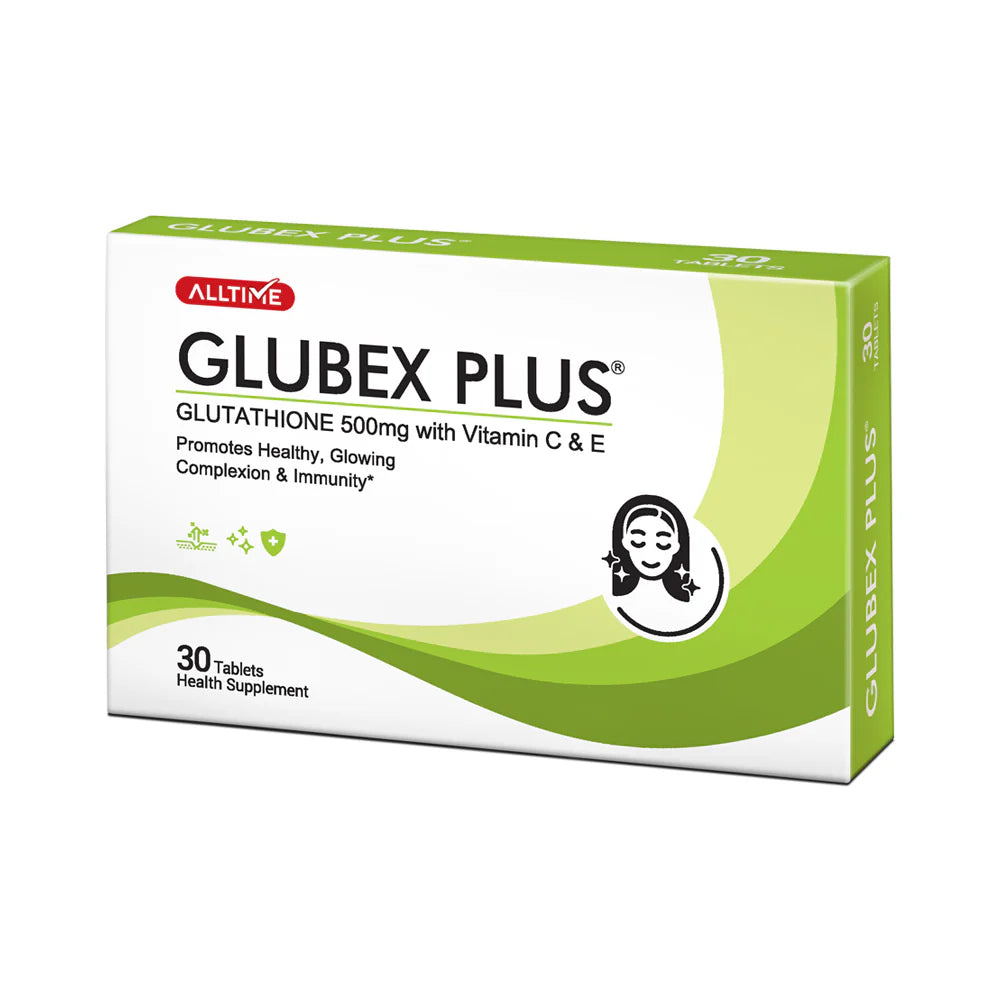 AllTime Glubex Plus (Glutathione) Tablets 30s