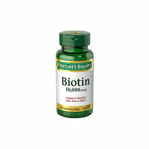 Nature's Bounty Biotin 10,000mcg Softgels 120s