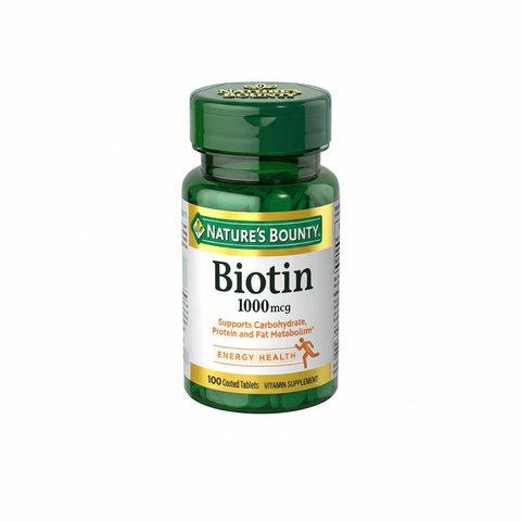 Nature's Bounty Biotin 1000mcg Tablets 100s