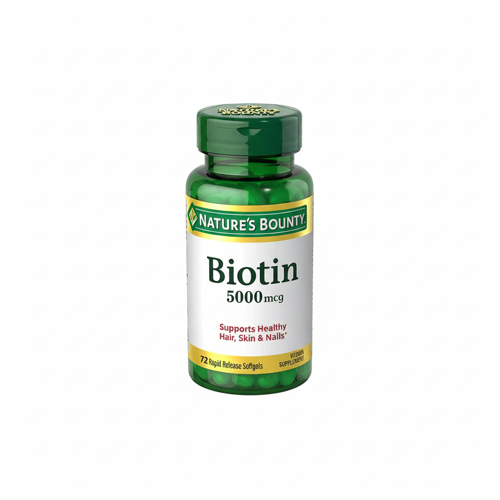 Nature's Bounty Biotin 5000mcg Softgels 72s
