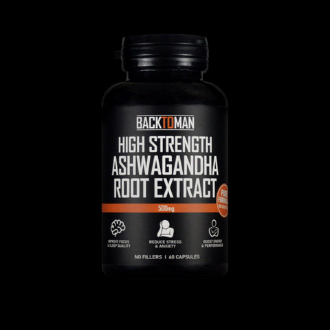 Ashwagandha Root Extract KSM-66 500mg No Fillers