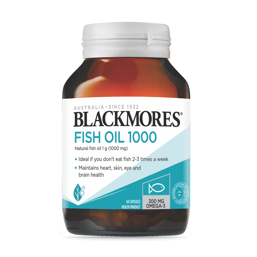 Blackmores Fish Oil 1000 Capsules 60s