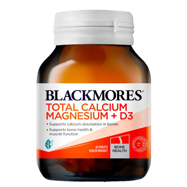 Blackmores Total Calcium Magnesium + D3 Tablets 60s