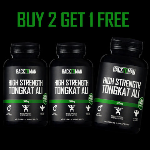 Buy 2 Get 1 Free Tongkat Ali (60+60+60 capsules)