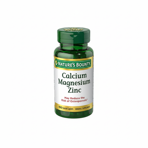 Nature's Bounty Calcium Magnesium Zinc Caplets 100s