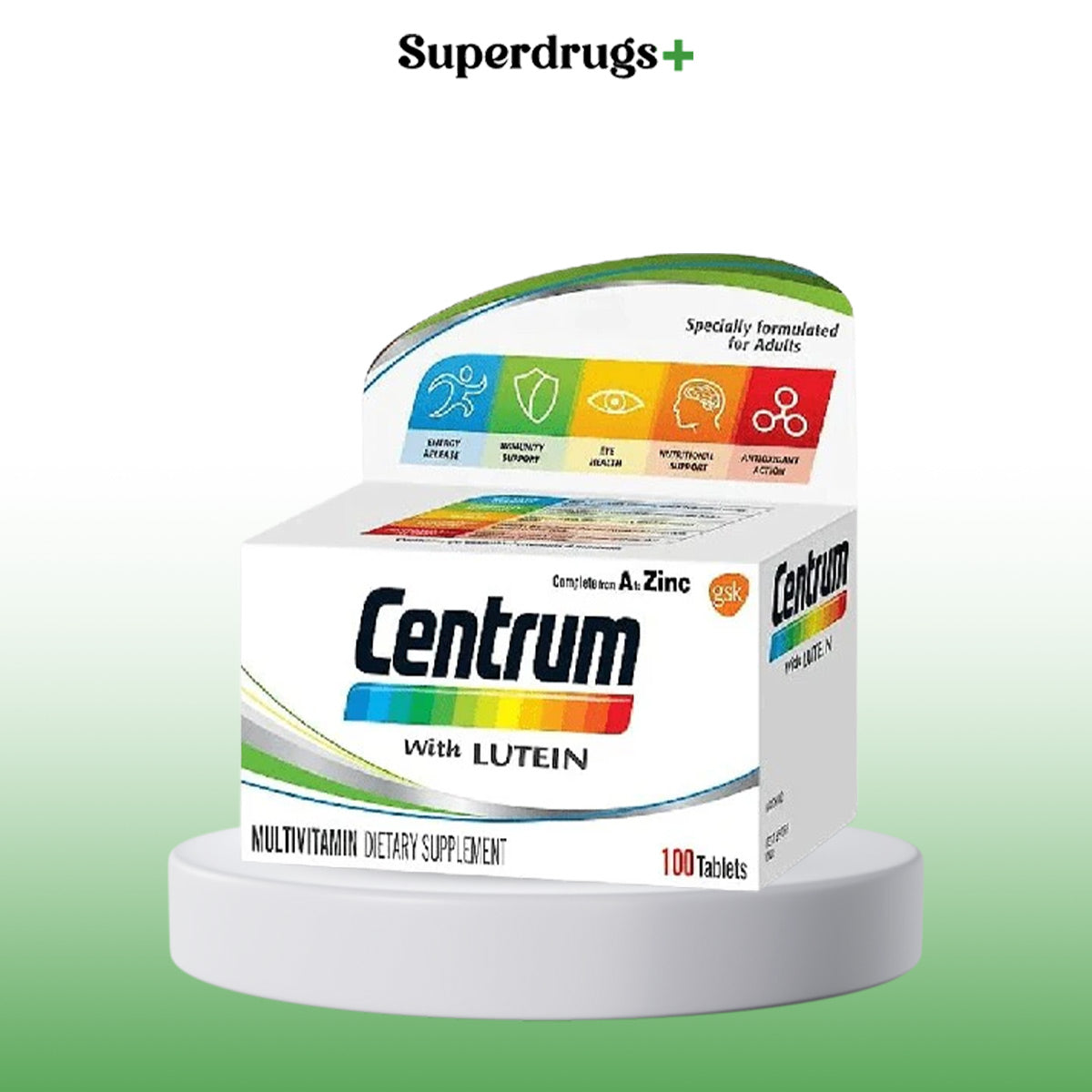 Centrum with Lutein Tablets 100s
