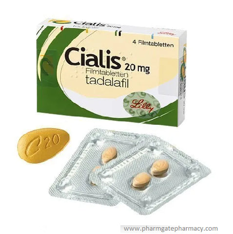 Cialis 20mg Tablets 4s
