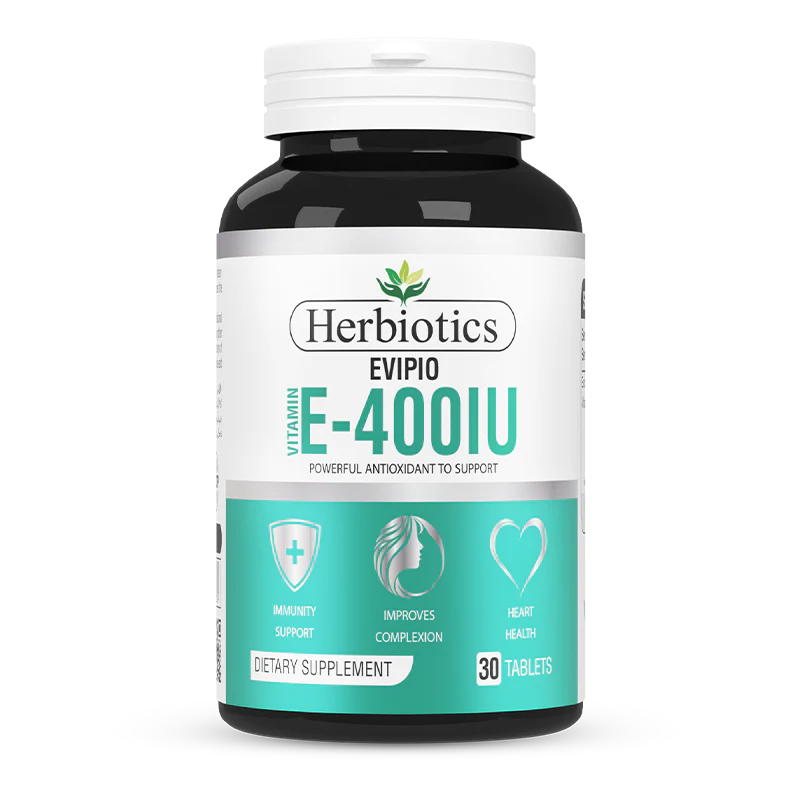 Herbiotics Evipio Vitamin E 400IU Tablets 30s