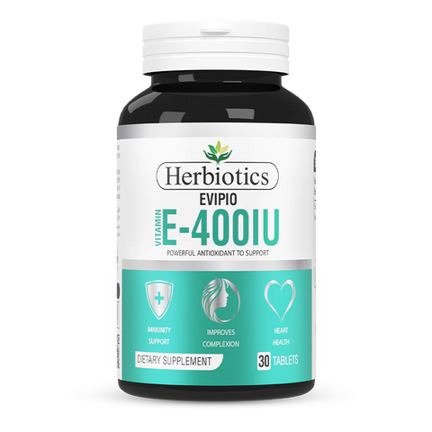 Herbiotics Evipio Vitamin E 400IU Tablets 30s