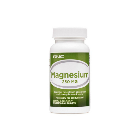 Gnc Magnesium 250mg Tablets 90s