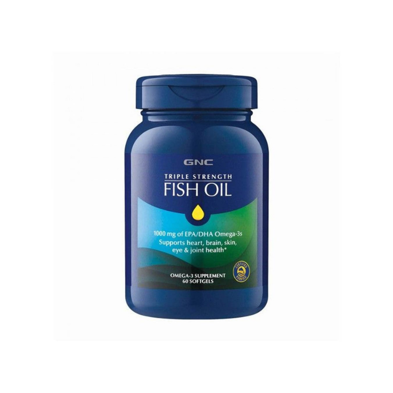Gnc Triple Strength Fish Oil Softgel 60s