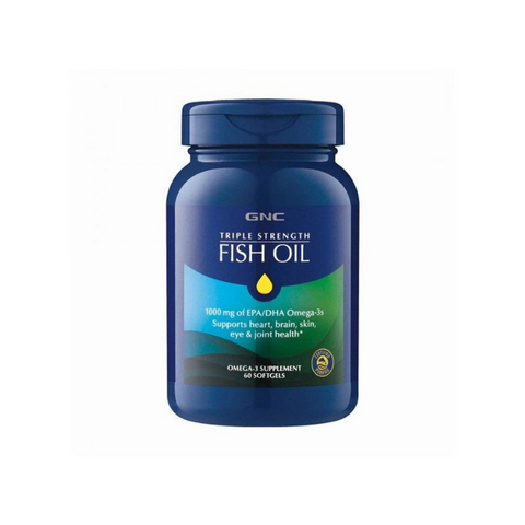 Gnc Triple Strength Fish Oil Softgel 60s