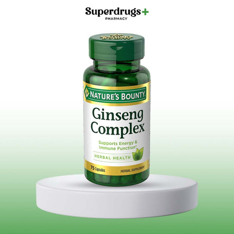 Nature's Bounty Ginseng Complex Capsules 75s