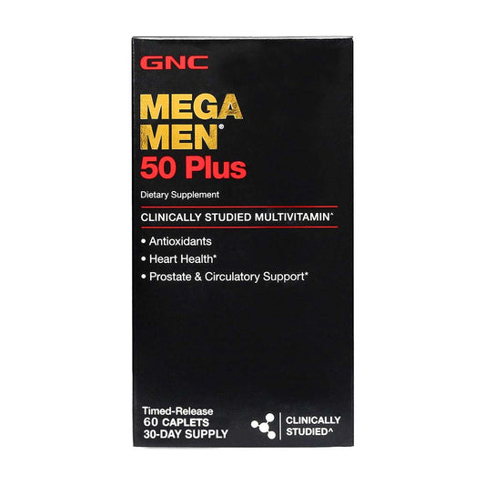 Gnc Mega Men 50 Plus Caplet 60s