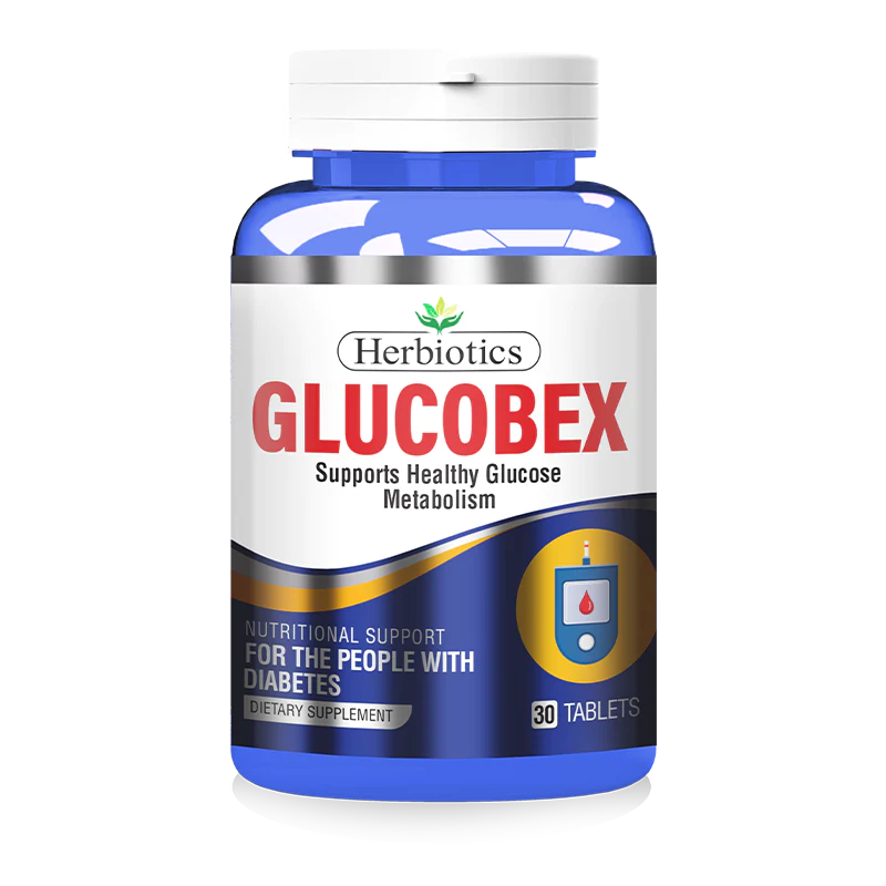 Herbiotics Glucobex Tablets 30s