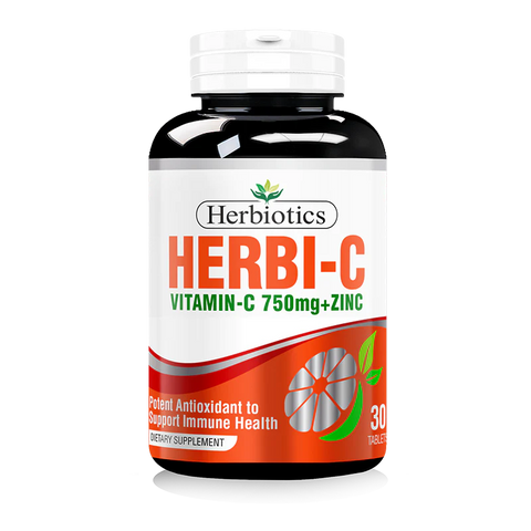 Herbiotics Herbi-C 750mg Tablets 30s