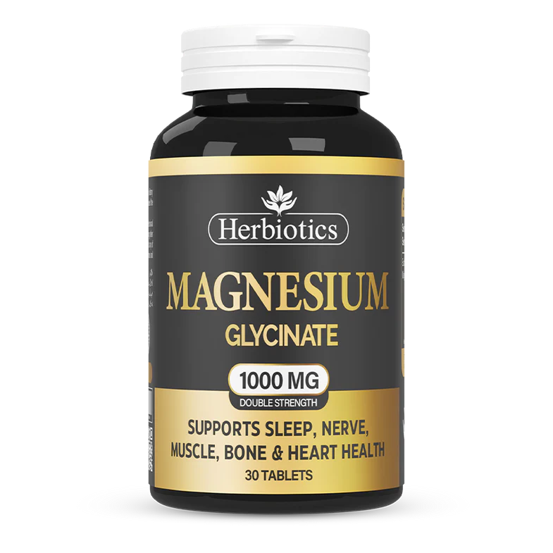 Herbiotics Magnesium Glycinate 1000mg Tablet 30s