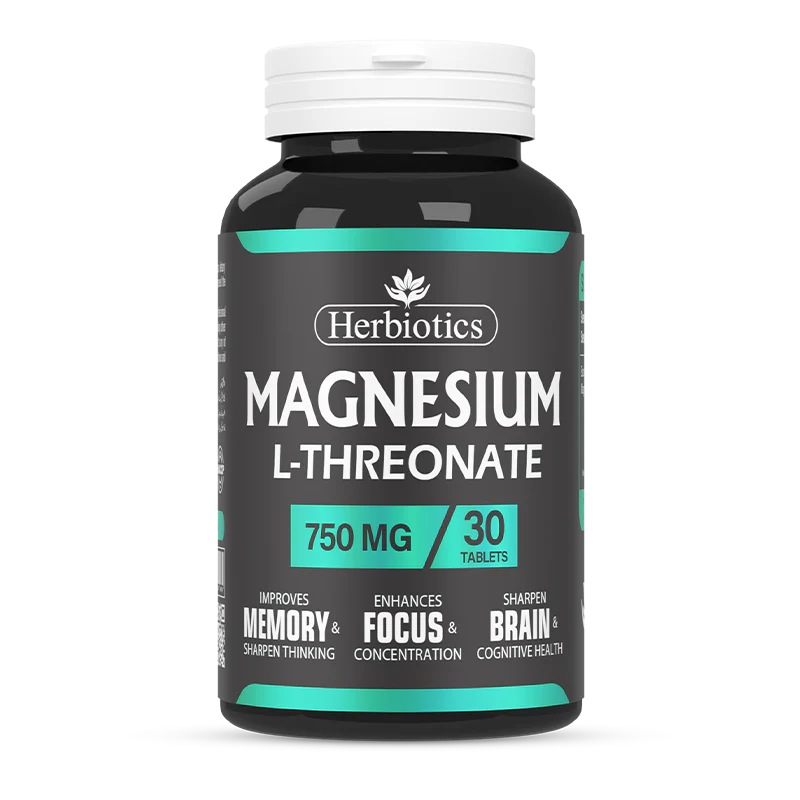 Herbiotics Magnesium L-Threonate 750mg Tablets 30s - Superdrugs
