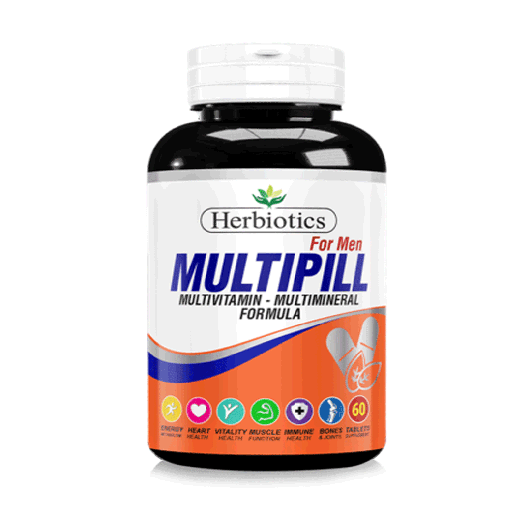 Herbiotics Multipill For Men Tablets 60s