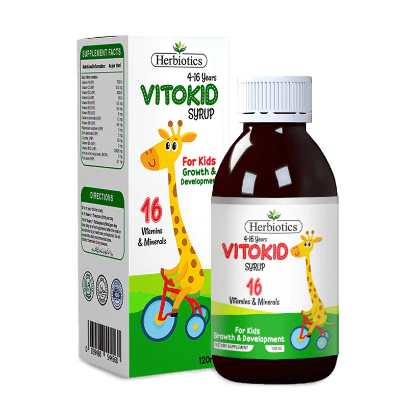 Herbiotics Vitokid Syrup 120ml