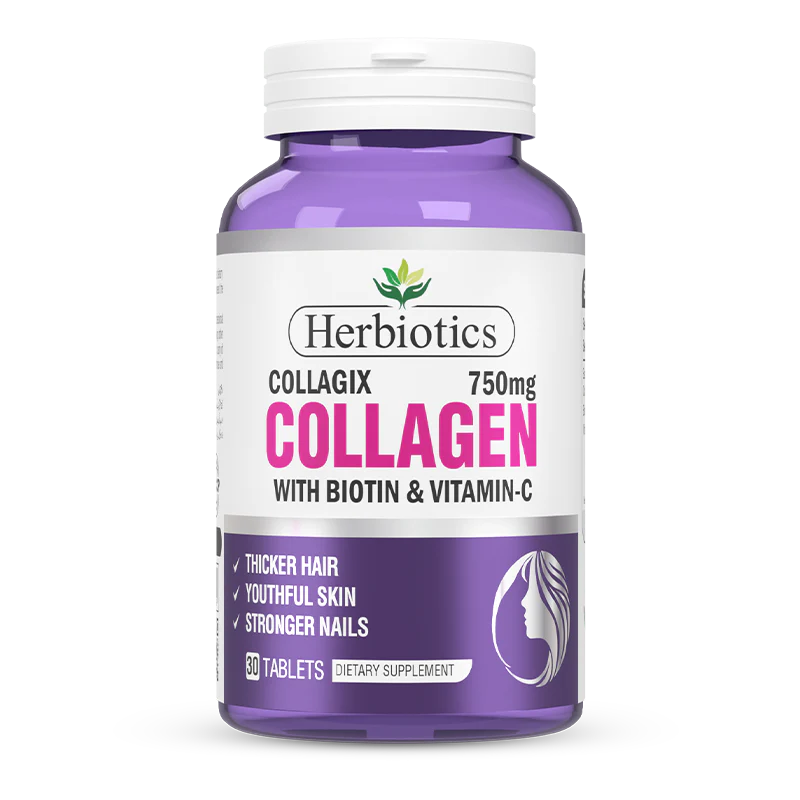 Herbiotics Collagix 750mg Tablets 30s