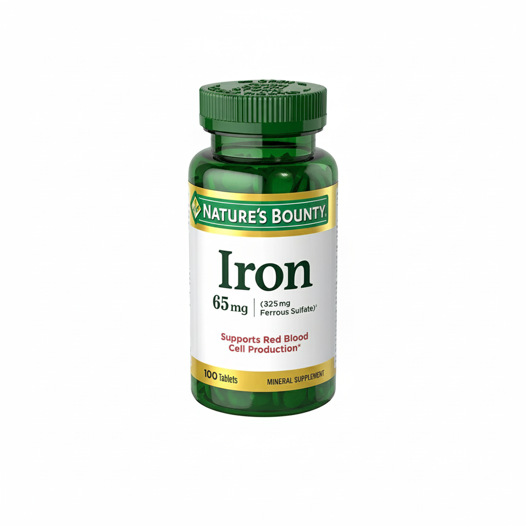 Nature's Bounty Iron 65mg Tablets 100s