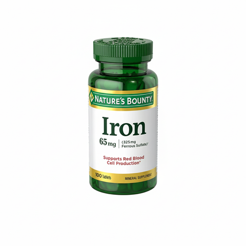 Nature's Bounty Iron 65mg Tablets 100s