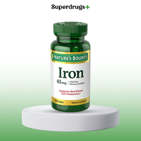 Nature's Bounty Iron 65mg Tablets 100s