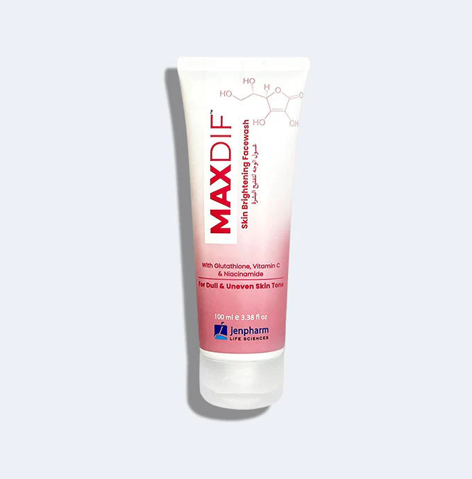 Jenpharm MAXDIF Brightening Face Wash 100mL