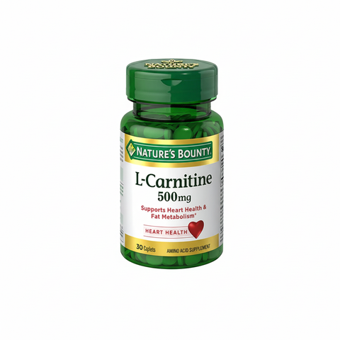 Nature's Bounty L Carnitine 500mg Caplets 30s