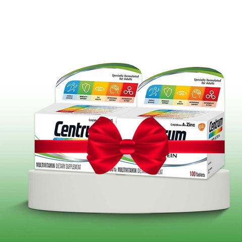 Bundle Pack ( 2 Packs of Centrum with Lutein Tablets 100s)
