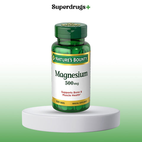 Nature's Bounty Magnesium 500mg Tablets 100s