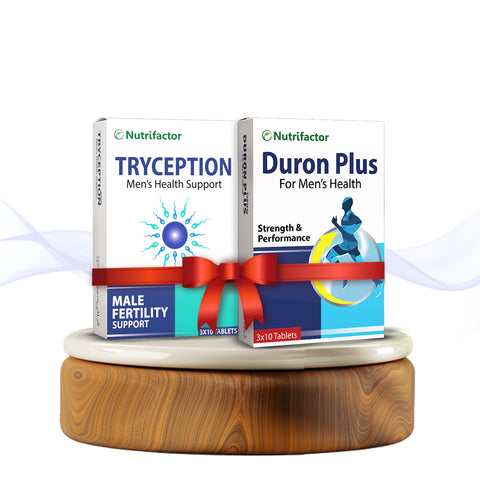 Men's Health Bundle (Nutrifactor Tryception-Mens Health Support Tablets 30s + Nutrifactor Duron Plus Tablets 30s)
