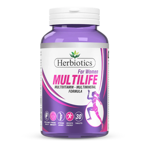 Herbiotics Multilife For Women Tablets 30s