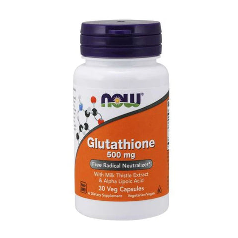 NOW Glutathione 500mg, Capsules 30s