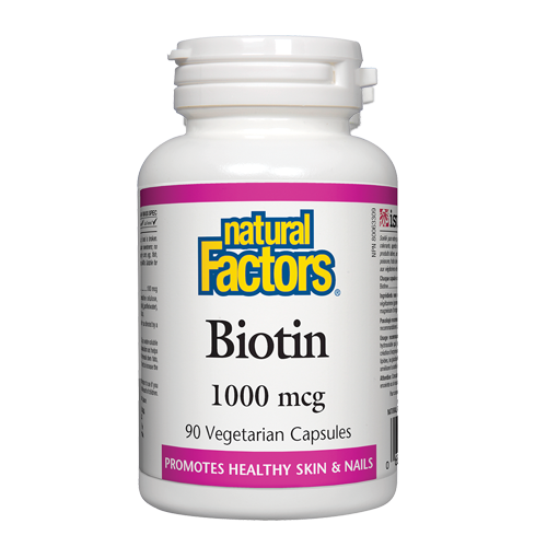 Natural Factors Biotin 1000mcg Capsules 90s